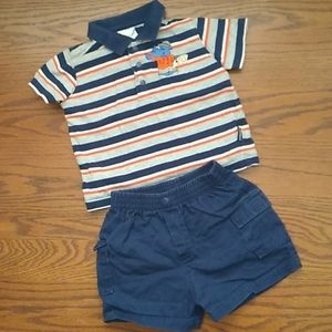 🌻 $8 or 3 for $12 🌻 Safari theme Shorts Set